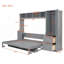 Lit escamotable Murphy avec placard et tiroirs-121066706-121066704