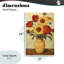 «Rustic Flower», plaque murale par Petal Prints Design-420549172