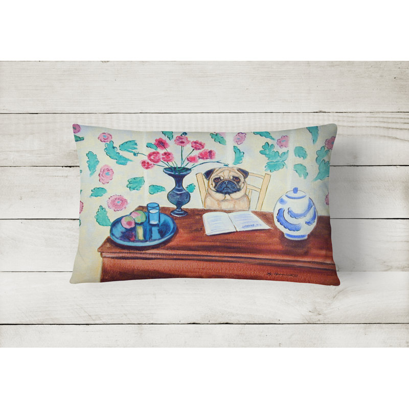 Pug Throw Pillow