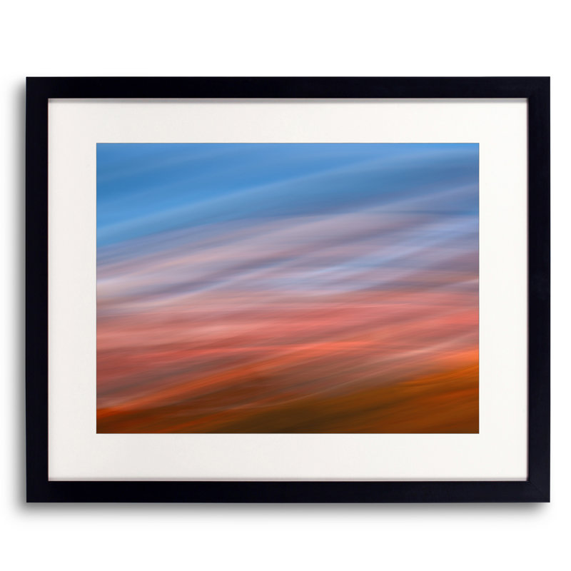 Aerie I Print by Monika Hilleary, Black Framed Paper, 17.2" H x 21.2" W