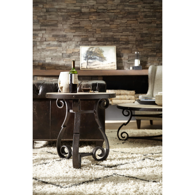 Hill Country Round End Table