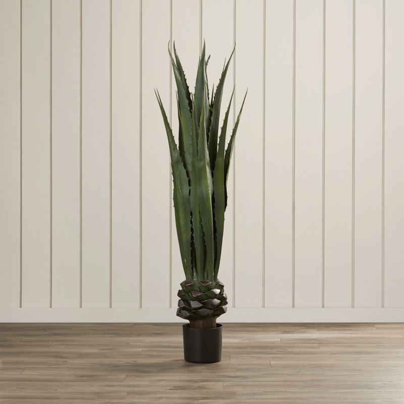 132.08cm Faux Succulent Plant in Planter