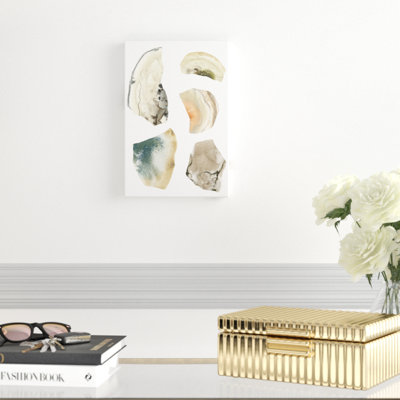 " Geode Segments I " by June Erica Vess Painting Print