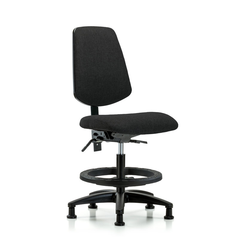 Fauteuil en tissu - Siège inclinable FMBCH,, Non, Noir, Patins