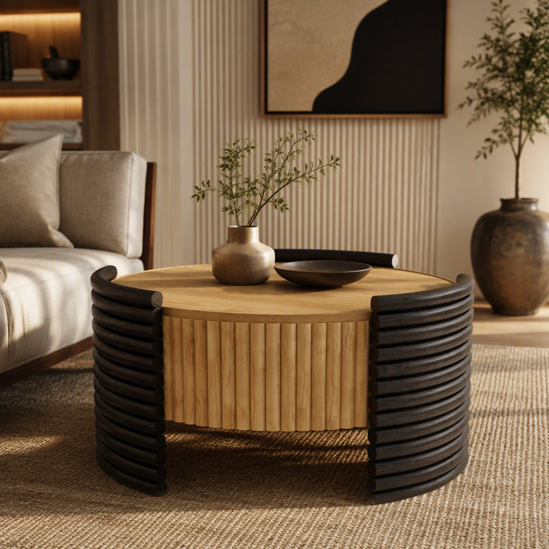 Table basse 31,50 "Modern, Wood