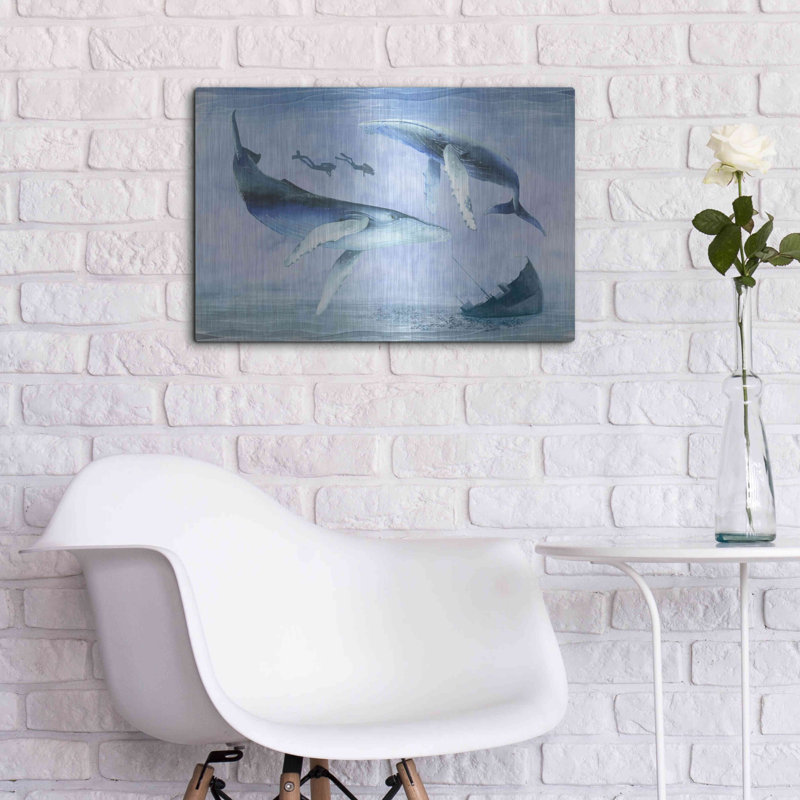 «Ocean Adventure Collection A» par Grace Popp, H 16 po x l 24 po