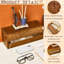 Wooden Cable Management Box Cable Organizer Box Set Cord Hider Cable Clips Power Strip Holder Adhesive Cable Management Ties Cord Sleeves For Cables For Desktop Home Office Kitchen