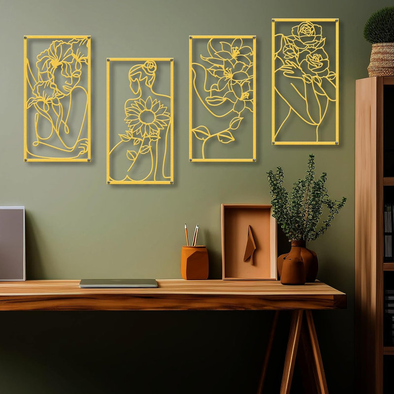 Wall Decor on Metal