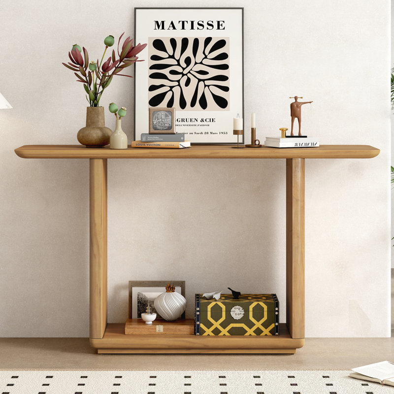 Console Elegant Minimalist, Brun