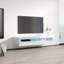 Meuble télé mural flottant avec éclairage DEL de 63 po Fly-1728230542