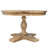 5-Piece Dining Set Mid-Century Modern Round Wooden Table & Upholstered Chair Set For Home, Kitchen, Dining Room-1210690433
