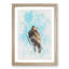 Hawk Perched In A Tree Watercolour - Picture Frame Graphic Art-56923531-56923532