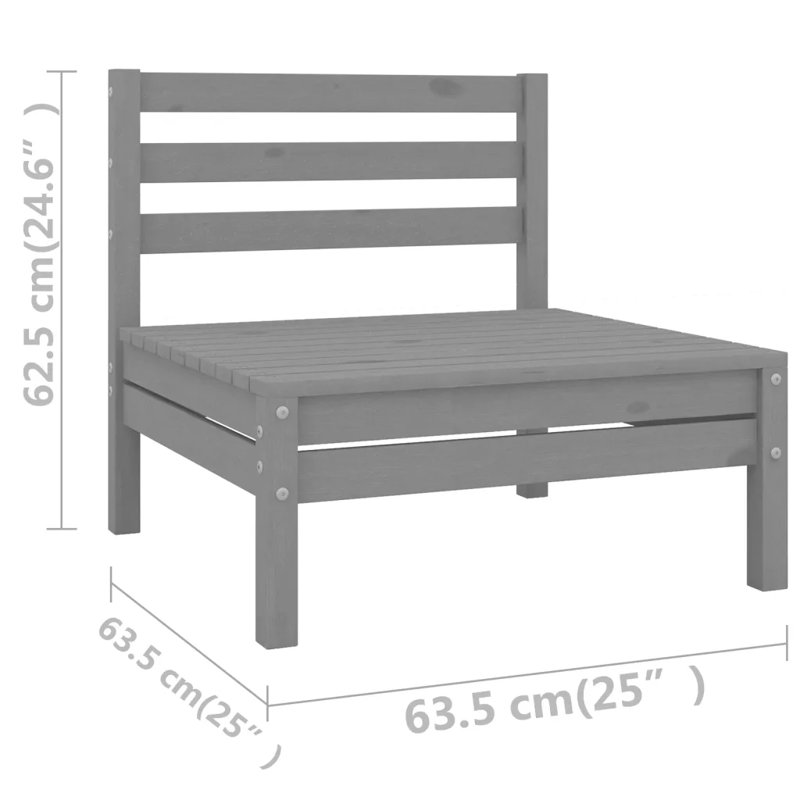 Ander 10 Pieces Sofa Seating Group, Grey
