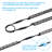 Led Safe Lighting Kit, 12 Inch Linkable Light Bars Motion Sensor, 5000k Daylight, For Under Cabinet-121372602