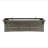 Outdoor Acacia Wood Balcony Bar Table, Gray Finish