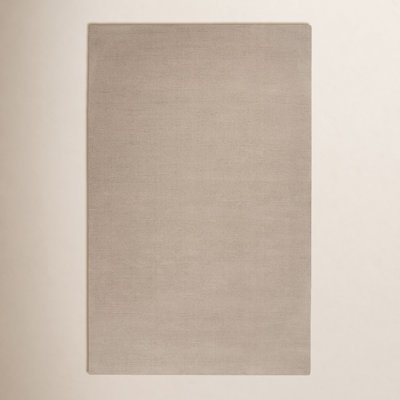 Crowe Doeskin Hand-Woven Wool Rug