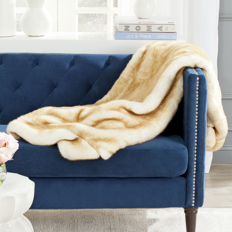 Hand Woven Throw Blanket, 50" x 60"