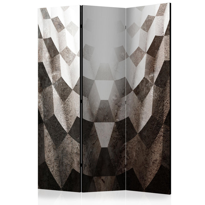 Brousseau 172cm H Folding Room Divider, 3