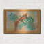  «Exotic Birds B» par Jean Plout, art mural en métal, 36 po x 24 po-1330814152
