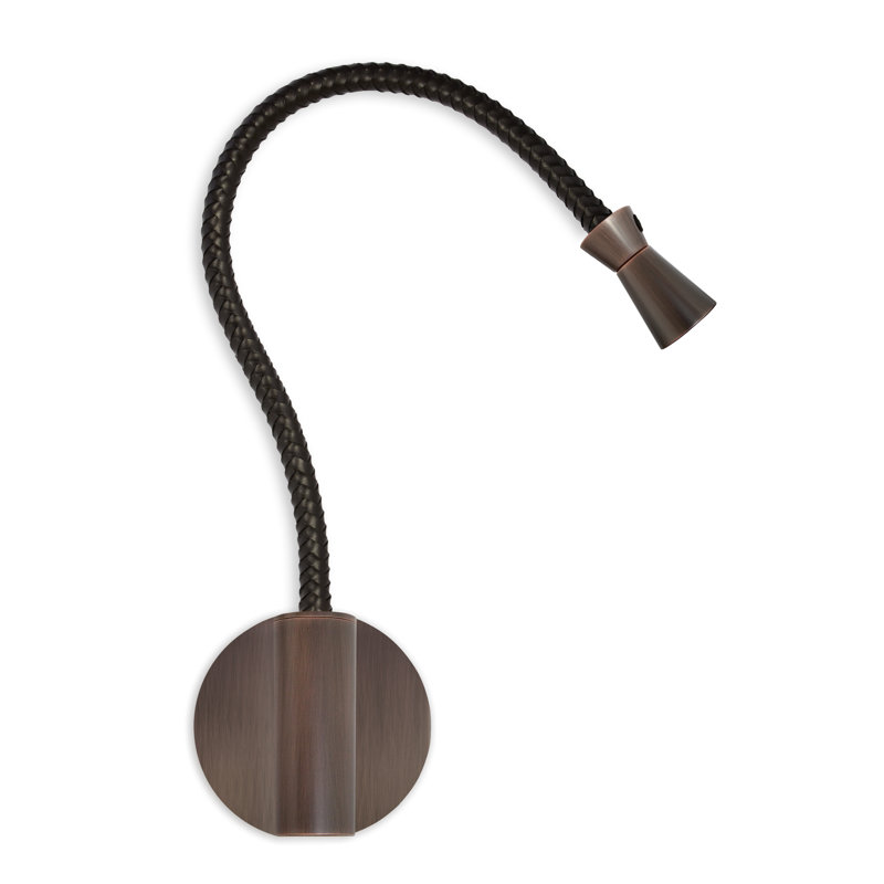 G+T Wall Lamp, Satin Bronze