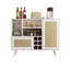Buffet en bois massif Bowne 47,24 po-2019695404