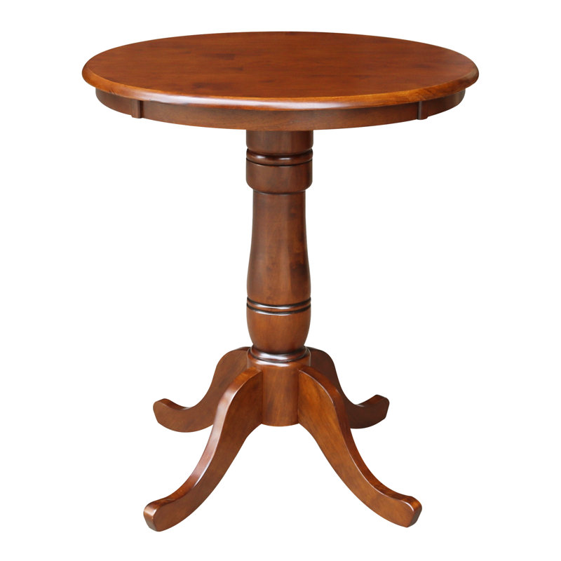 Mosteller Solid Wood Dining Table, 36" H x 30" W x 30" D, Espresso