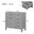 36" Bathroom Vanity Without Sink, Cabinet Base Only, Bathroom Cabinet With Drawers, Solid Frame And Mdf Board-1165676765-1165676762