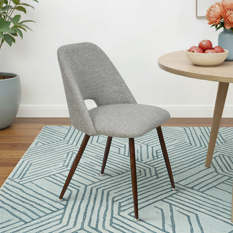 Aunnika 19'' H Upholstered Side Chair, Gray