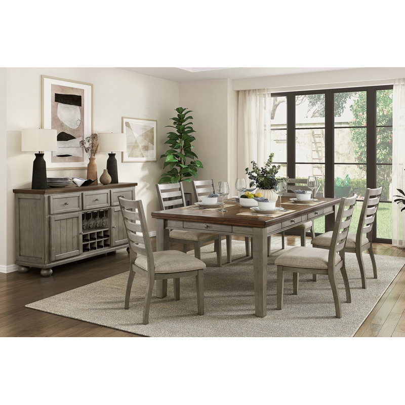 Ensemble de chaises d'appoint de style traditionnel 2 pièces, Gris