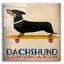 «Dachshund Longboard» par Ryan Fowler-970073811