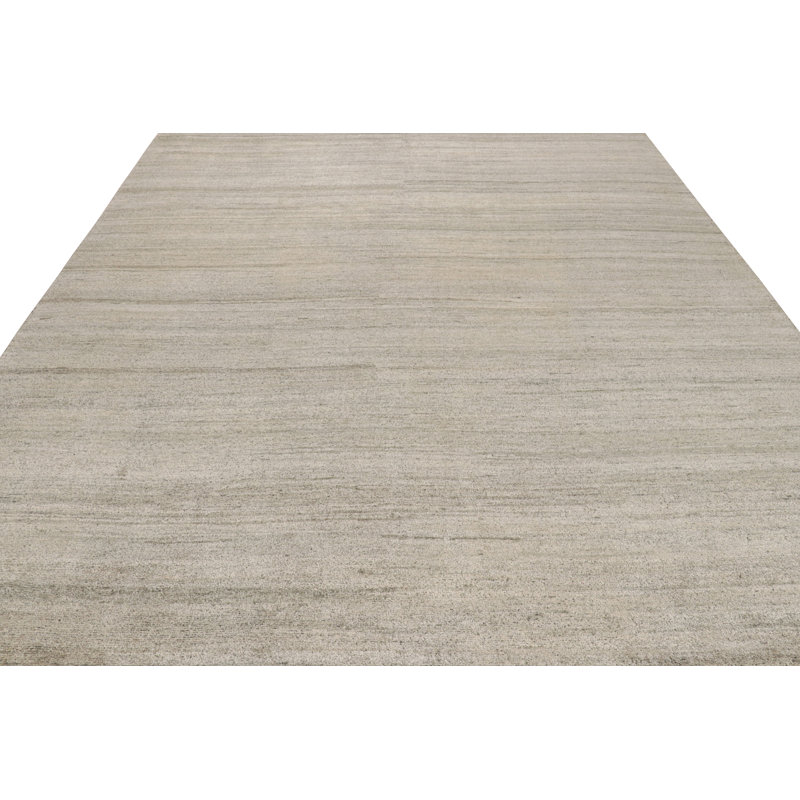 One-of-a-Kind Rectangle 8'11”x10'11” Hand Knotted Area Rug