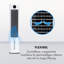 Klarstein Skytower Grand Smart 80W 480m³/H mobile air cooler-68600674