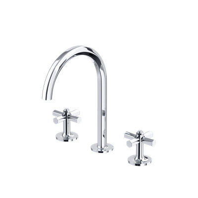 Modelle Widespread Lavatory Faucet With C-Spout