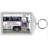 Personalized Friendly Folks Bus Driver - Male Rhinestone Bordered Key Chain-106950222