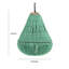 Luminaires suspendus perles en bois