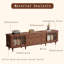Meuble télé en bois manufacturé brun-576671970