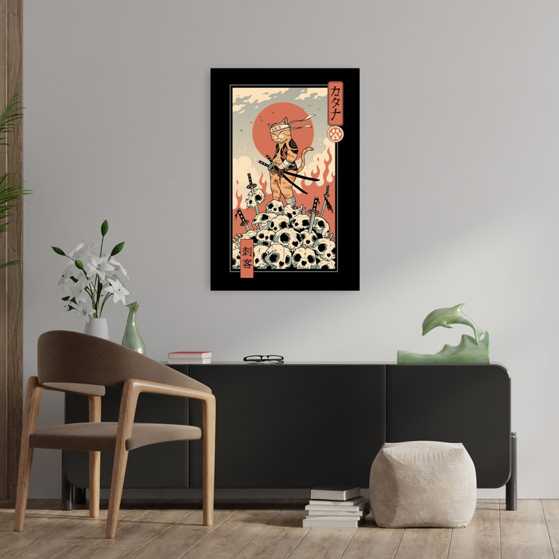 Art mural Catana, 36" H x 24" W