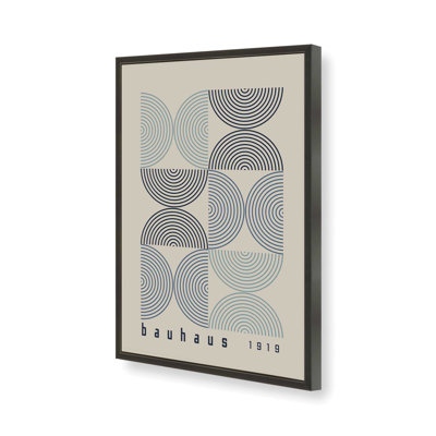 «Midnight Bauhaus Composition», affiche