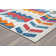 Miko Contemporary Ginger Lemon Area Rug