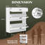 12 Pair Shoe Storage Cabinet