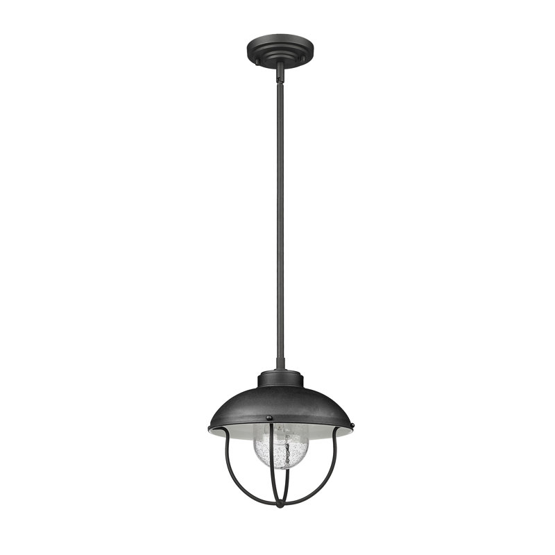 Bilger Outdoor Pendant, Black