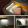 LEPOTEC 7Inch Under Cabinet Lighting, 10LED Cool  Wireless Rechargeable Sensor Light(set of 1)