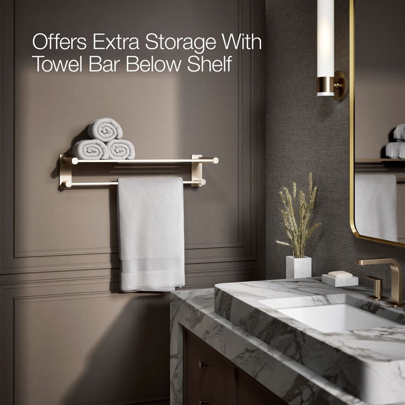 Parallel Hotelier, Brushed Bronze