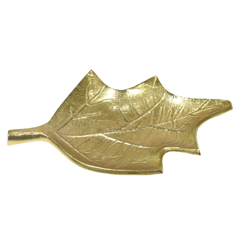 Red Barrel Studio® Aluminum Tray, Gold