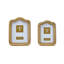 Arcade Gold Set Of 2 Photo Frame