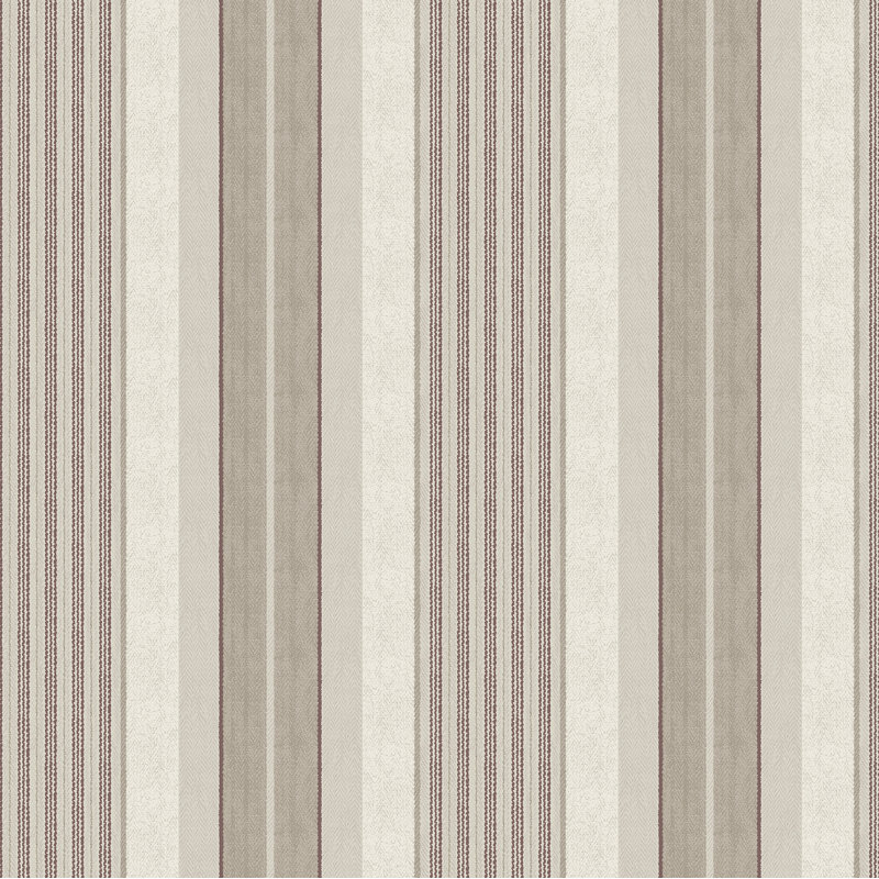 Escot Red Peel and Stick Wallpaper, Brown
