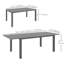 Table de salle à manger extensible Cieren-1422473990
