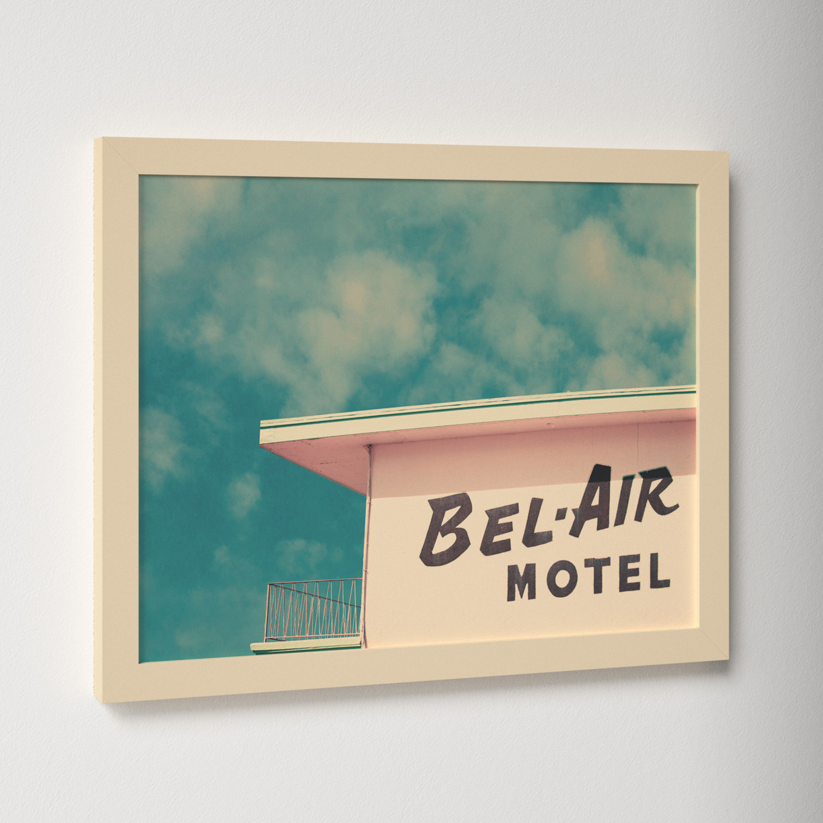 BelAir Photo Print by Robert Cadloff, 15.25" H x 19.25" W x 0.88" D, Brown
