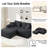 73" Cloud Modular Sectional Sofa, Comfy Compression Couch for Living Room-1117898790