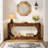 63-Inch Console Table,Narrow Sofa Table Behind Couch-1284058967